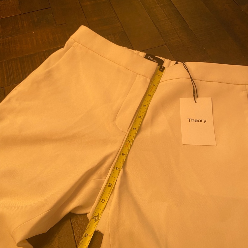 🆕THEORY Thaniel Z2 warm Ivory pants - Picture 11 of 15